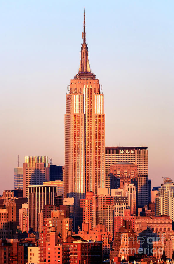 Empire State Building 2006 New York City Photograph by John Rizzuto