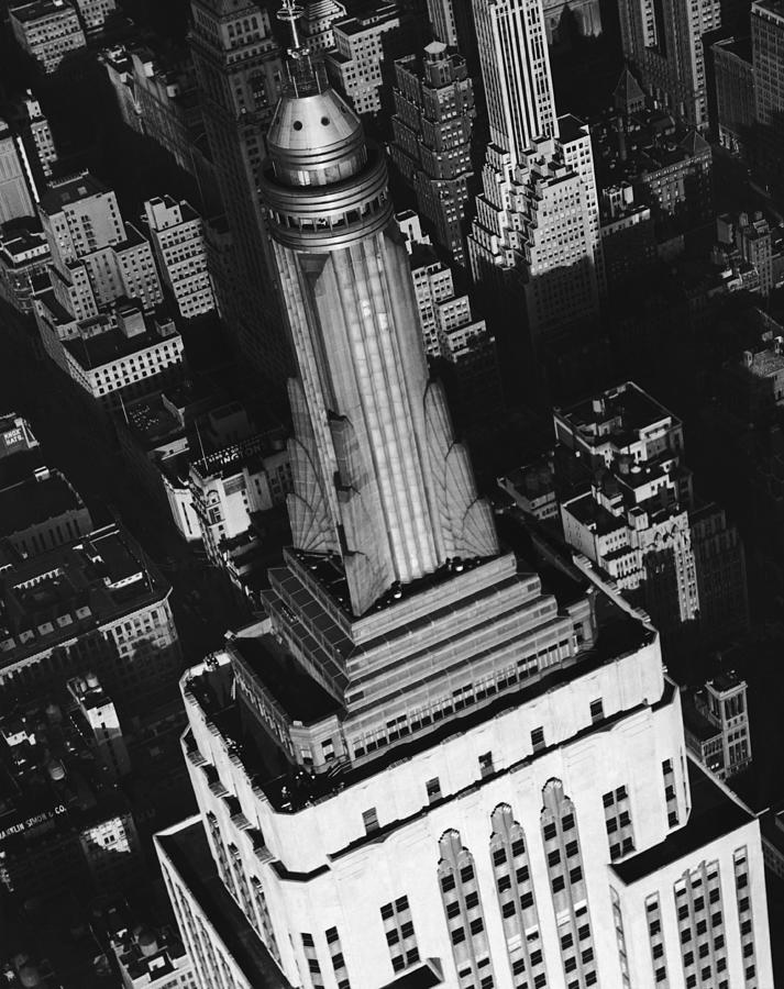 Empire State Building Photograph by Lionel Green