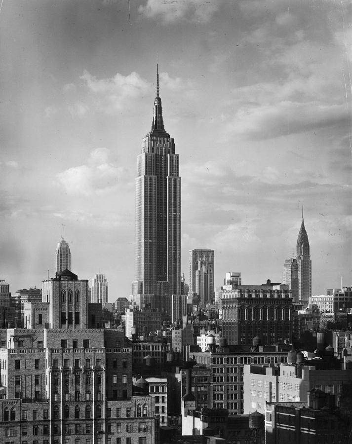 Empire State Building Photograph by Nat Norman