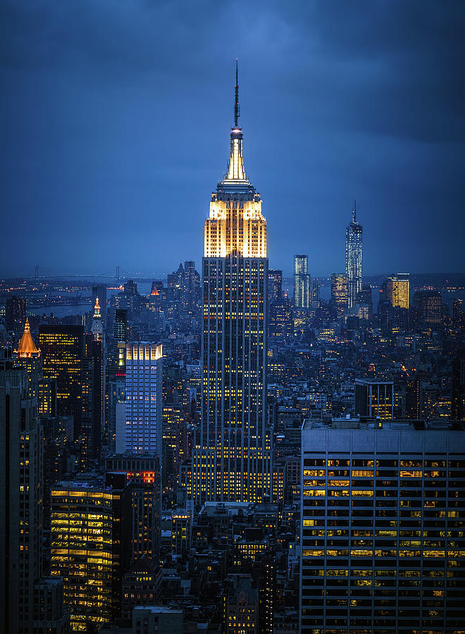 Empire State Building Photograph by Noppawat Tom Charoensinphon