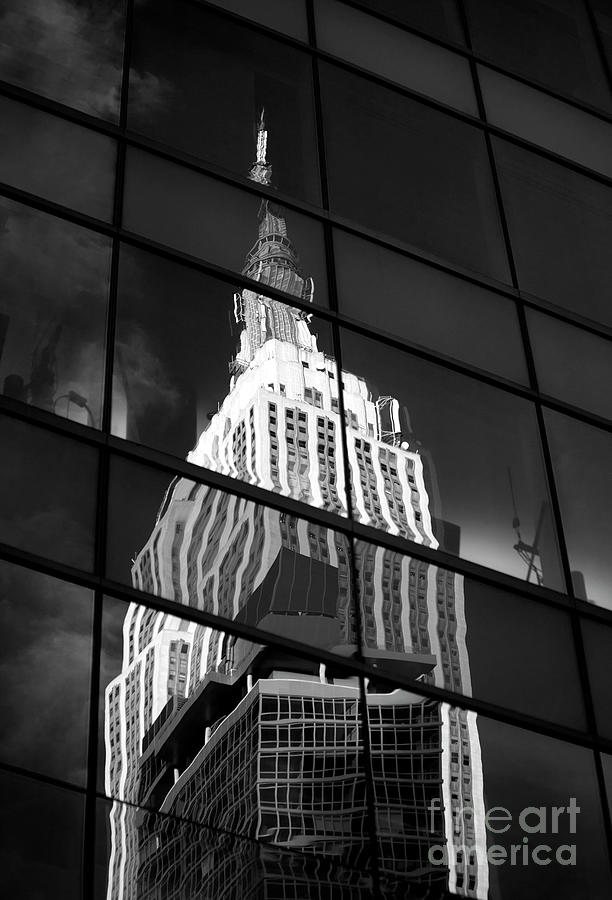 Empire State Building Photograph by Tony Cordoza