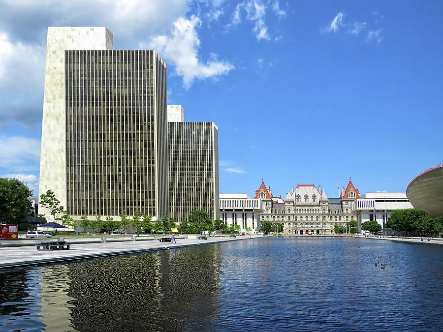 Empire State Plaza Photograph by Connor Beekman