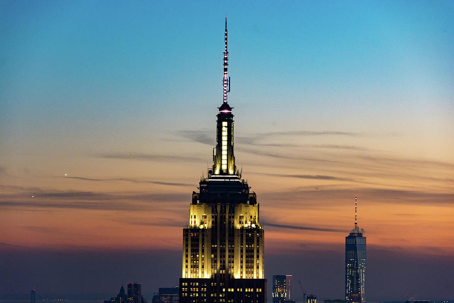 Empire State Twilight Photograph by Mark Hunter