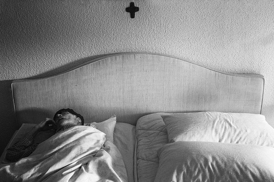 Bed Photograph - Emptiness by Danna Sladjana