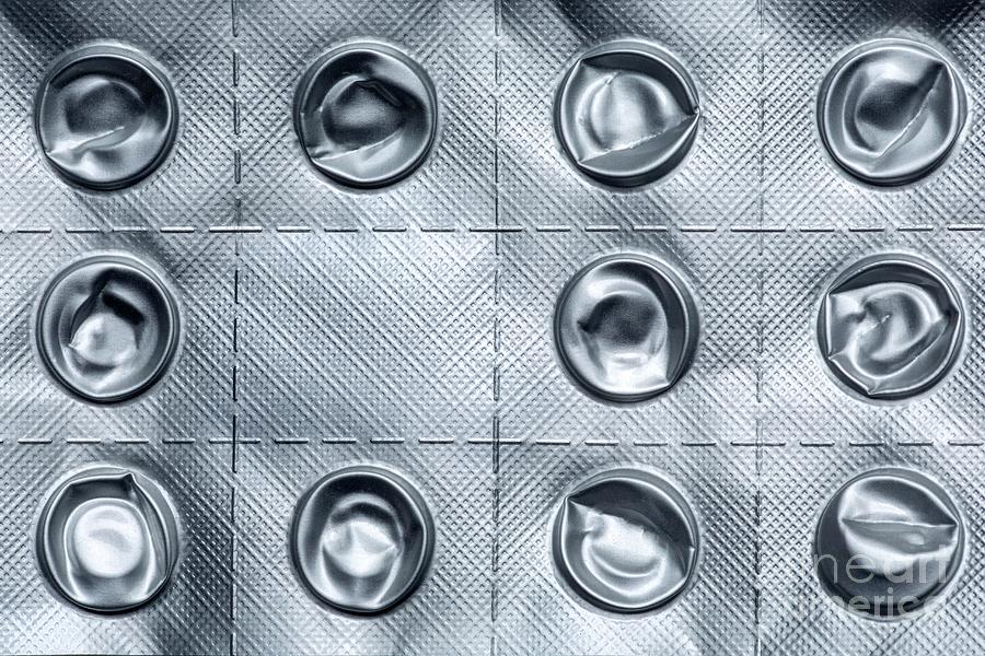 Empty Blister Pack Of Pills Photograph by Mauro Fermariello/science Photo Library