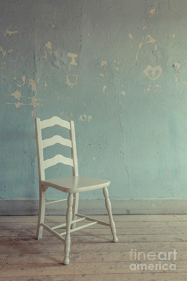 Empty Chair in an Abandoned House Photograph by Edward Fielding