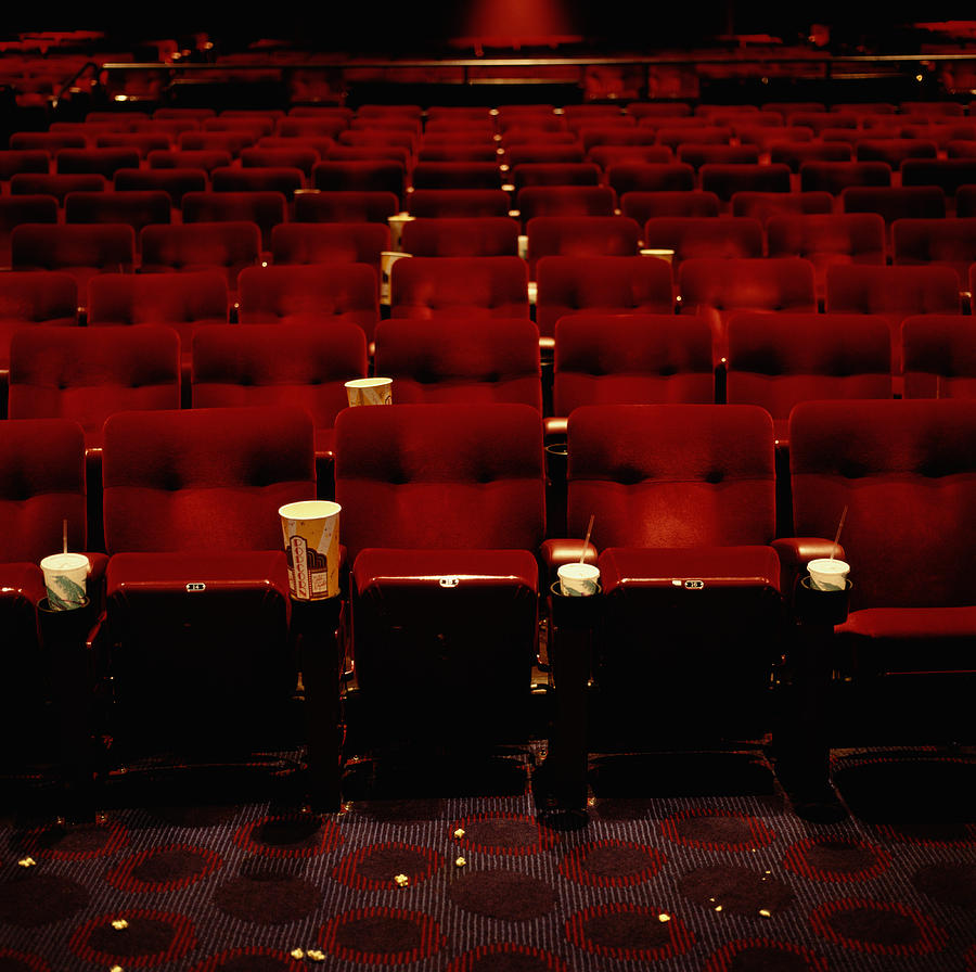 Empty Movie Theater Photograph by Ryan Mcvay