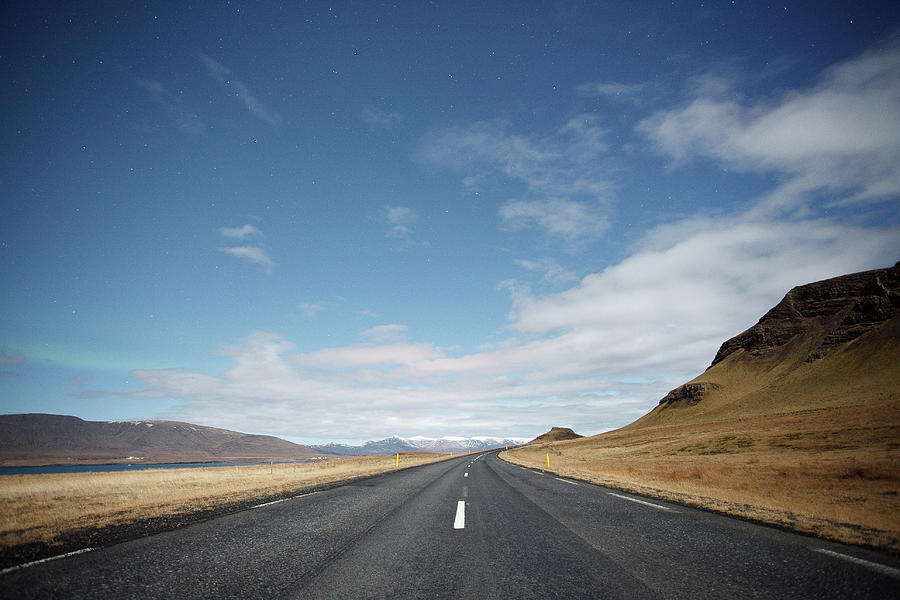 Empty Road Photograph by Gummio - Gudmundur Olafsson