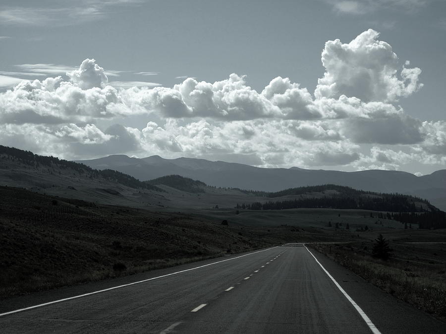 Empty Road Photograph by Shamrockah
