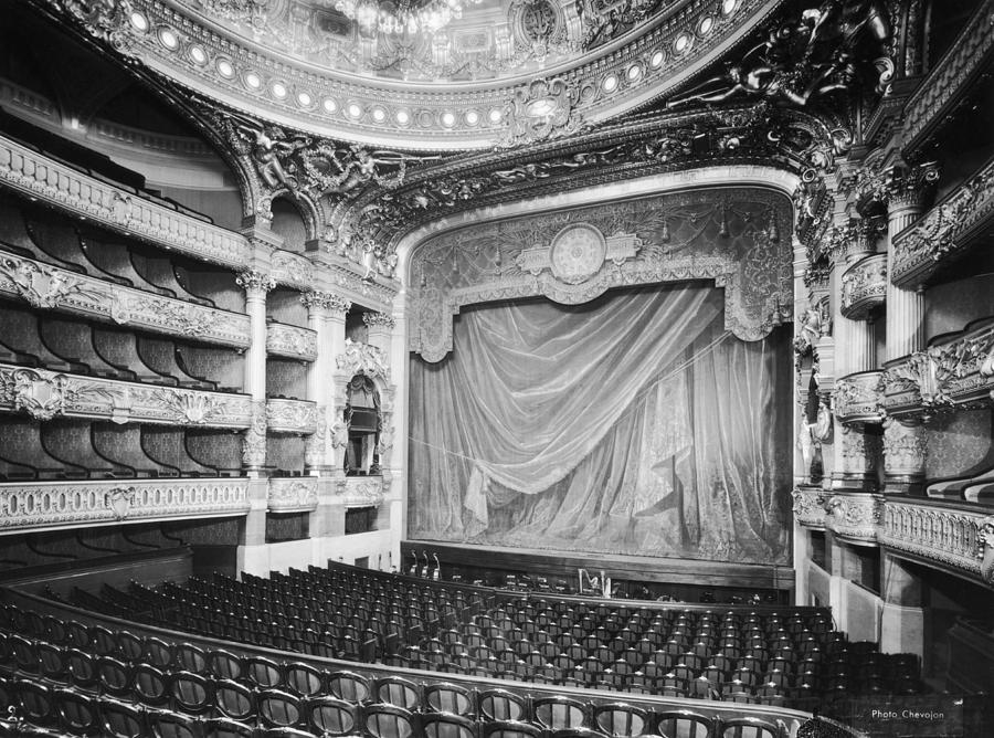 Music Photograph - Empty Theatre by Archive Photos
