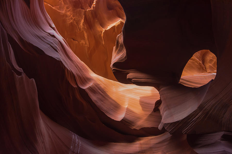 Enchanting Lower Antelope Canyon Photograph by Debra Martz