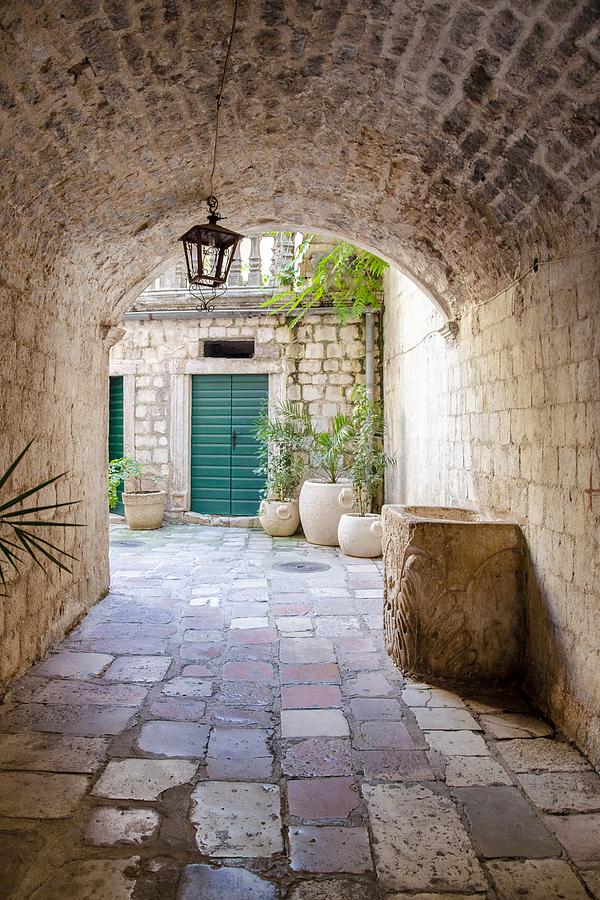 Enchanting Passageway - Kotor, Montenegro Photograph by Laura Denardo 