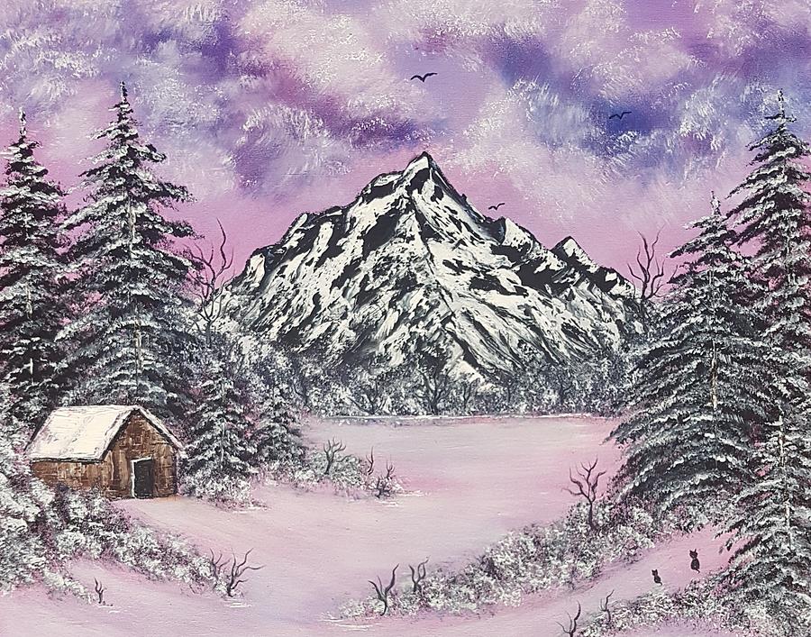 Enchanting Winter Holidays Painting