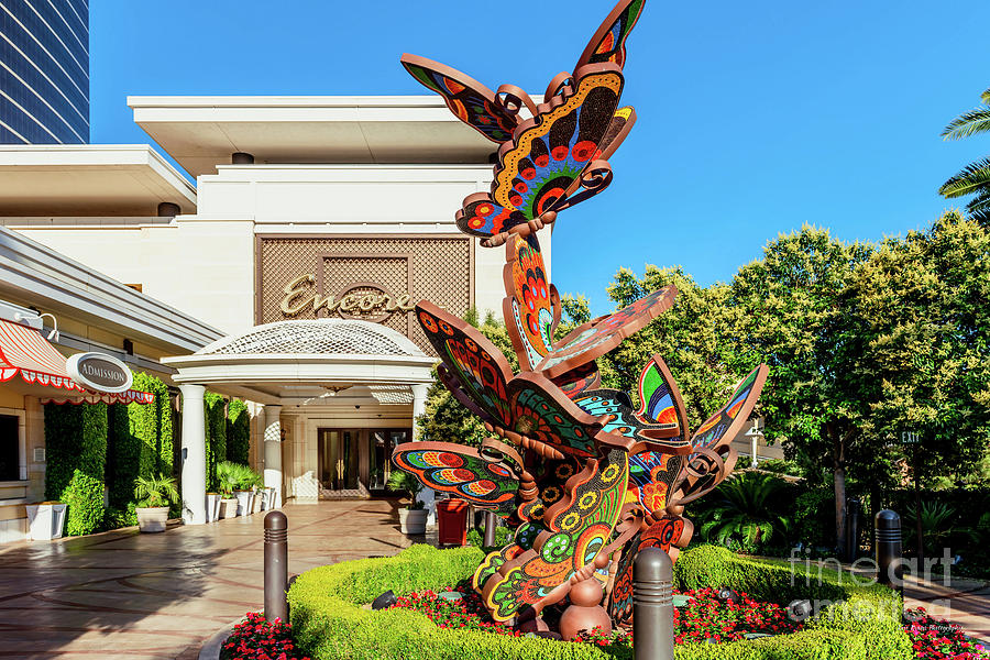 Encore Casino Las Vegas Strip Entrance Photograph by Aloha Art