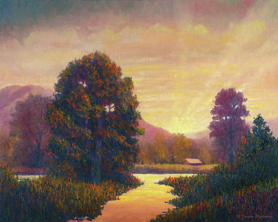 End of Day Painting by Douglas Castleman
