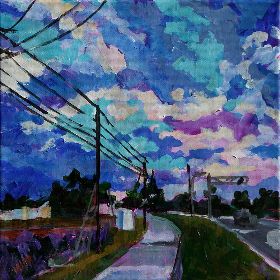 End of Day Painting by Heather Nagy