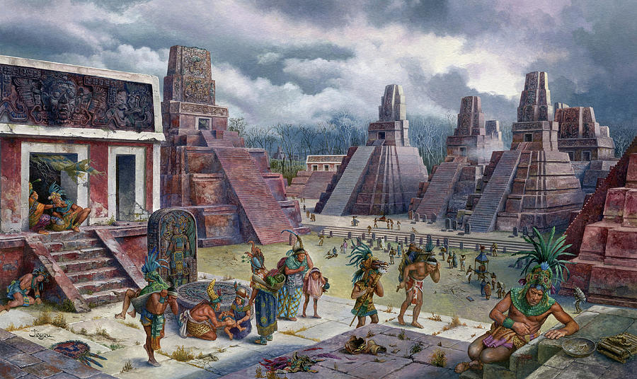 End Of Tikal, Illustration Photograph by Christian Jegou - Fine Art America