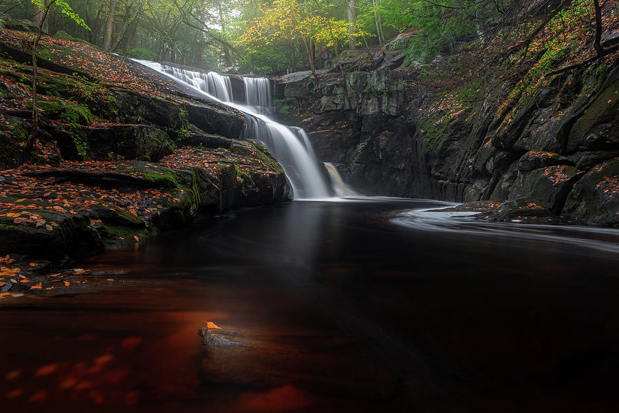 Waterfall Photograph - Enders Elegance by Bill Wakeley