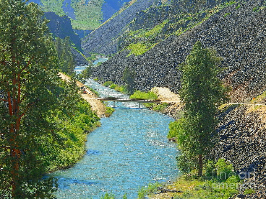 Endless Beauty Boise River Idaho Photograph by Art Sandi - Fine Art America