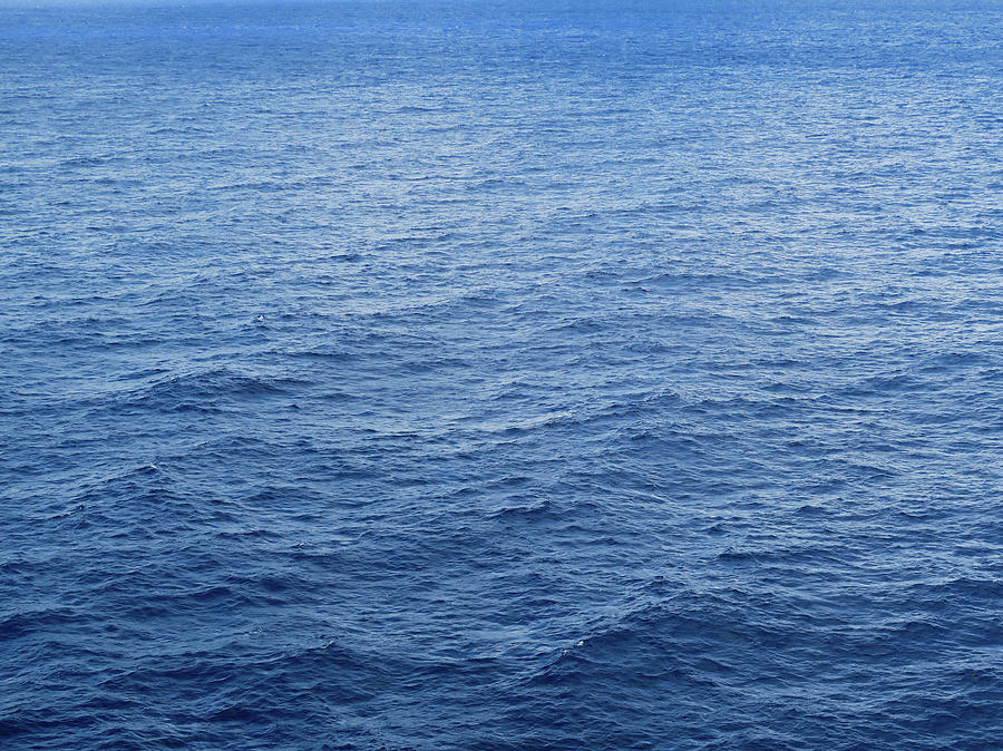 Endless Ocean Of Blue Photograph