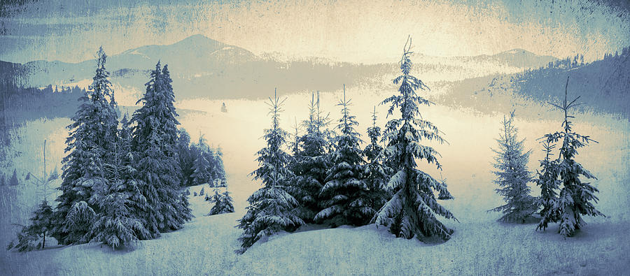Winter Digital Art - Endless Winter by Valeriy Bekeshko