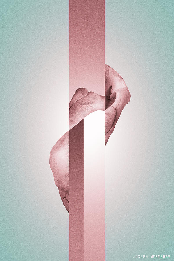 Endobrume - Surreal Abstract Elephant Bone Collage With Rectangles by Joseph Westrupp Endobrume - Surreal Abstract Elephant Bone Collage With Rectangles by Joseph Westrupp