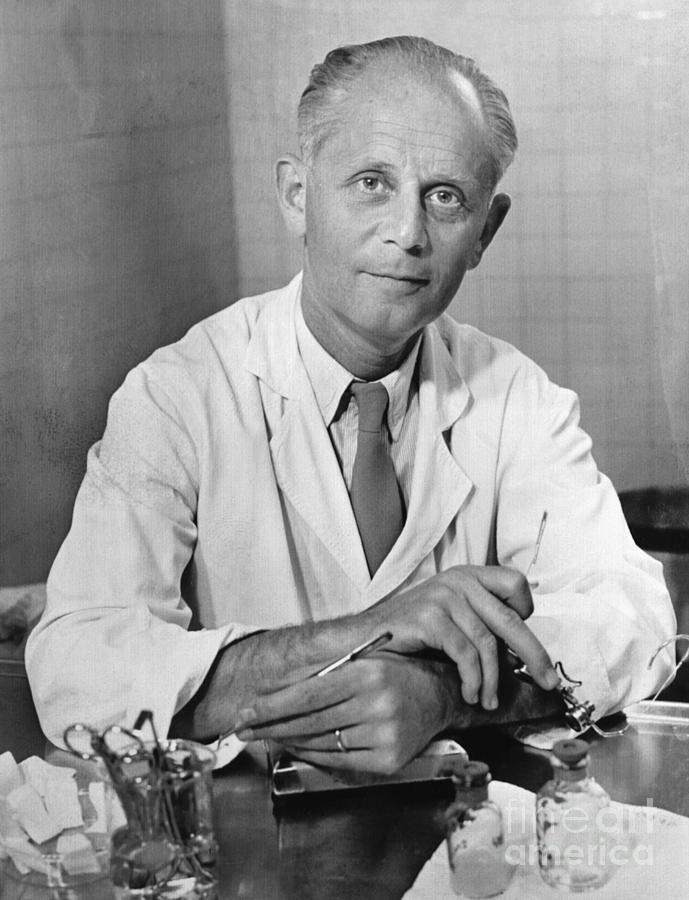 Endocrinologist Dr. Hans Selye Photograph by Bettmann
