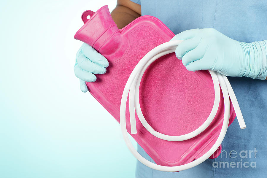 Enema Bag Photograph by Sherry Yates Young/science Photo Library Fine Art America