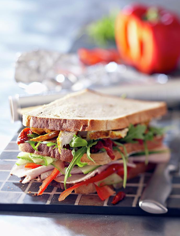 Energy-boosting Sandwich Photograph by Veigas