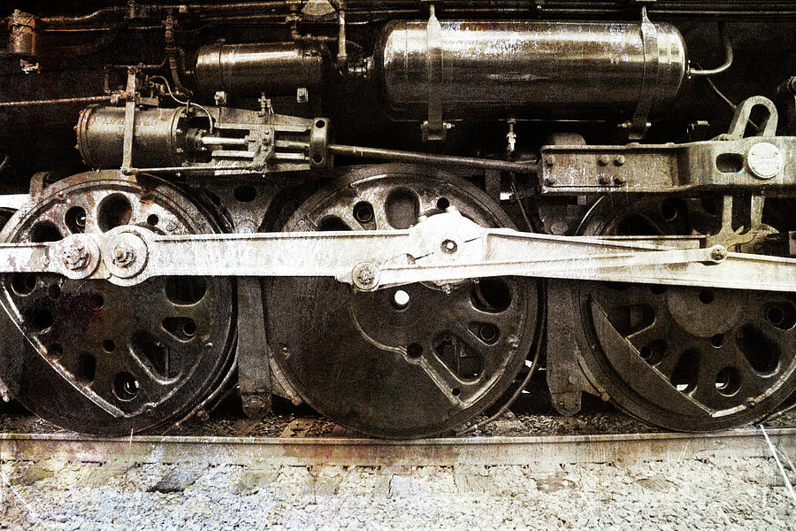 Engine 261 Wheels On The Train Photograph by Steve Lucas