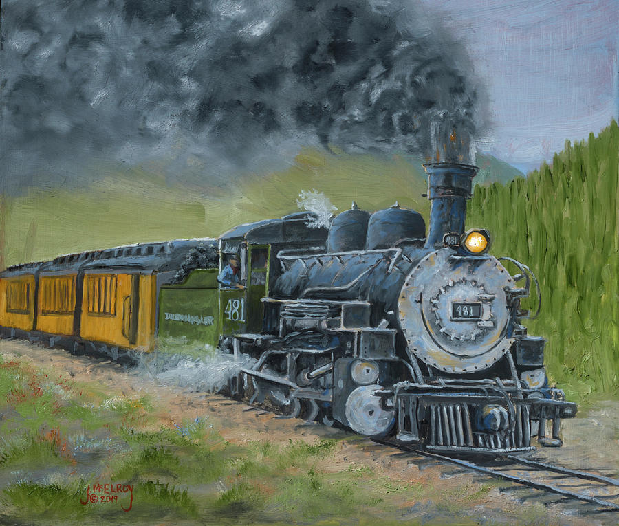 Engine 481 by Jerry McElroy Engine 481 by Jerry McElroy