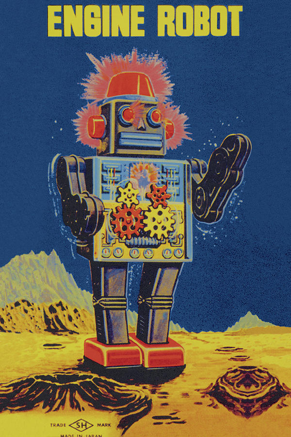 Engine Robot Painting by Unknown