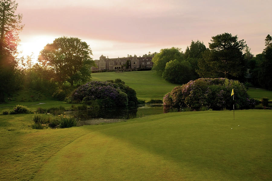 England, Bovey Castle Golf Course Digital Art by Hp Huber