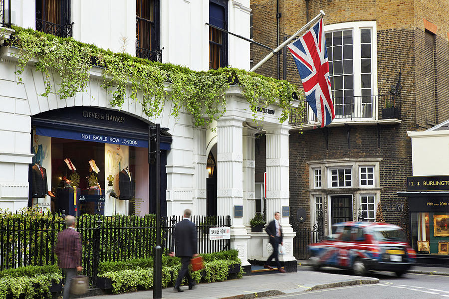 England, London, Savile Row by Richard Taylor