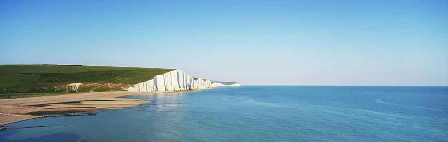 England, Sussex, The Seven Sisters Photograph by Alice