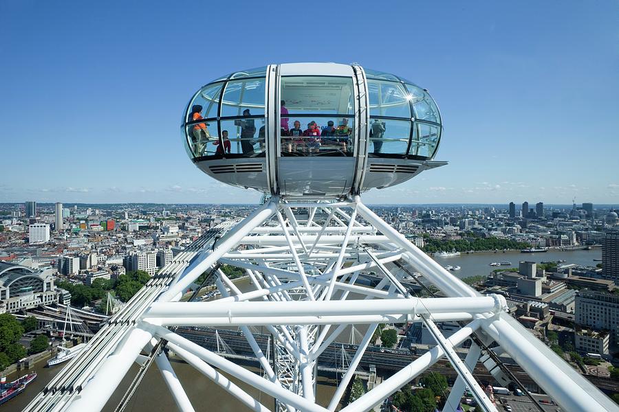 England,london,london Eye,passenger Pod Photograph by Eurasia Press England,london,london Eye,passenger Pod Photograph by Eurasia Press