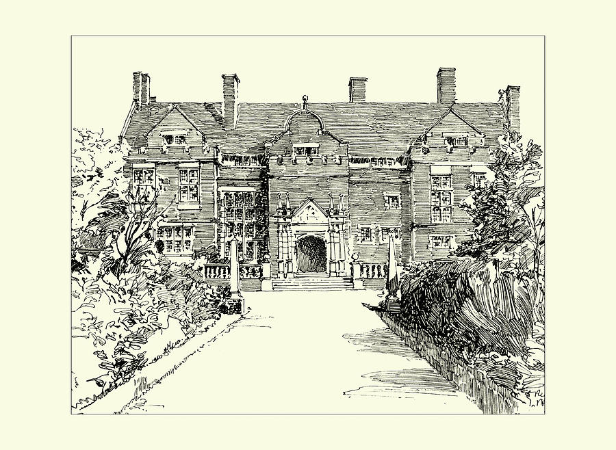 Architecture Painting - English Architecture I by Reginald Blomfield Architecture Painting - English Architecture I by Reginald Blomfield