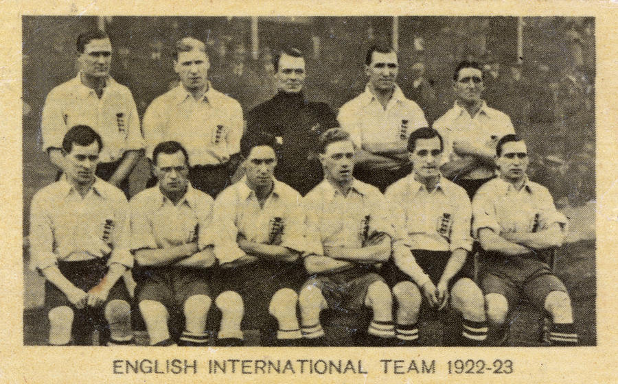 English International Football Team 1922-1923 Photograph By Photo File