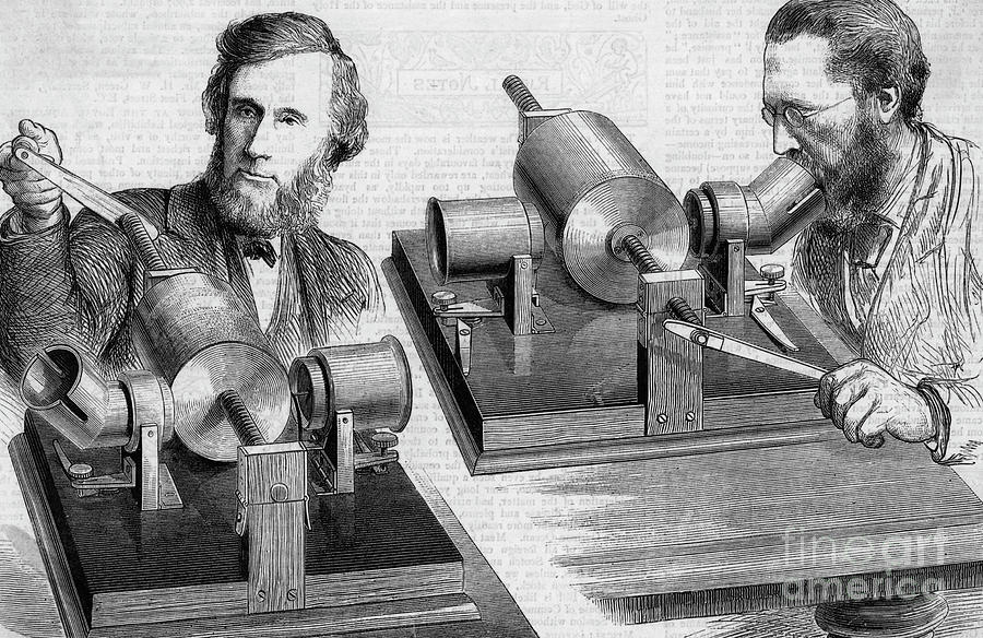Engraving Of John Tyndall And W.h Photograph by Bettmann
