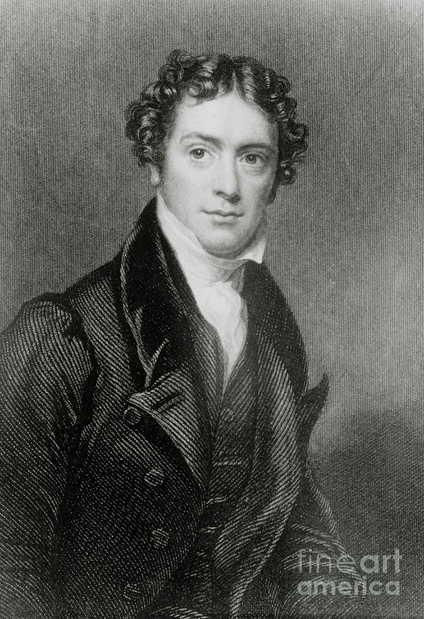 Engraving Of Michael Faraday As A Young Man Photograph by National Library Of Medicine/science Photo Library