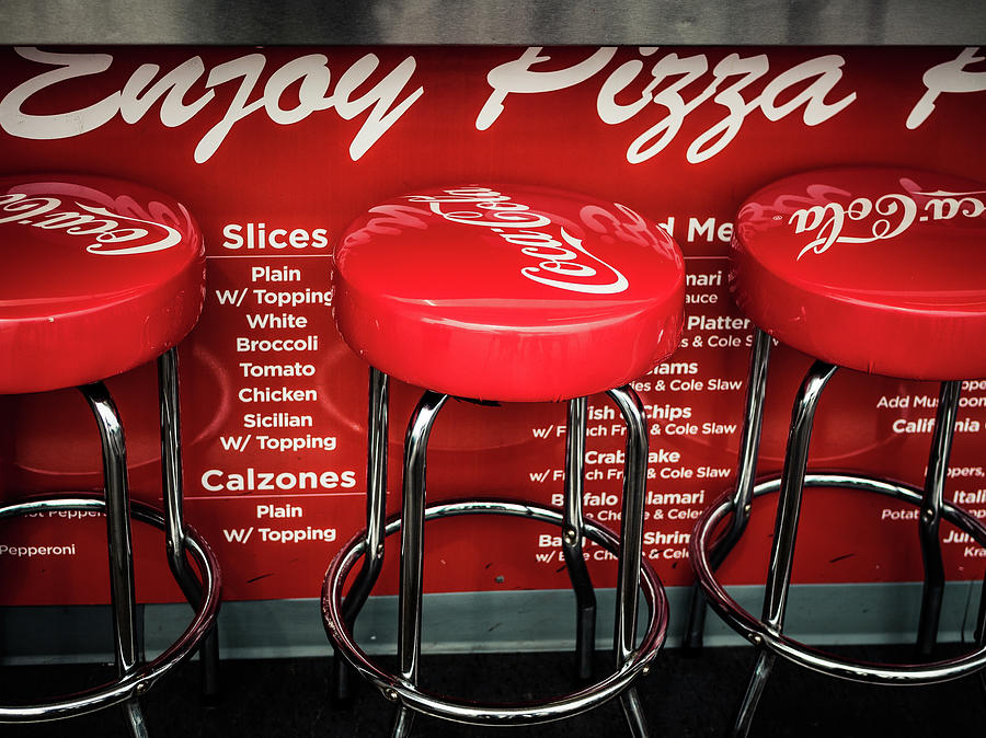 Enjoy Pizza And A Coke Photograph by Steve Stanger