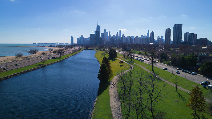 Chicago Photograph - Enjoy The Park by Njr Photos