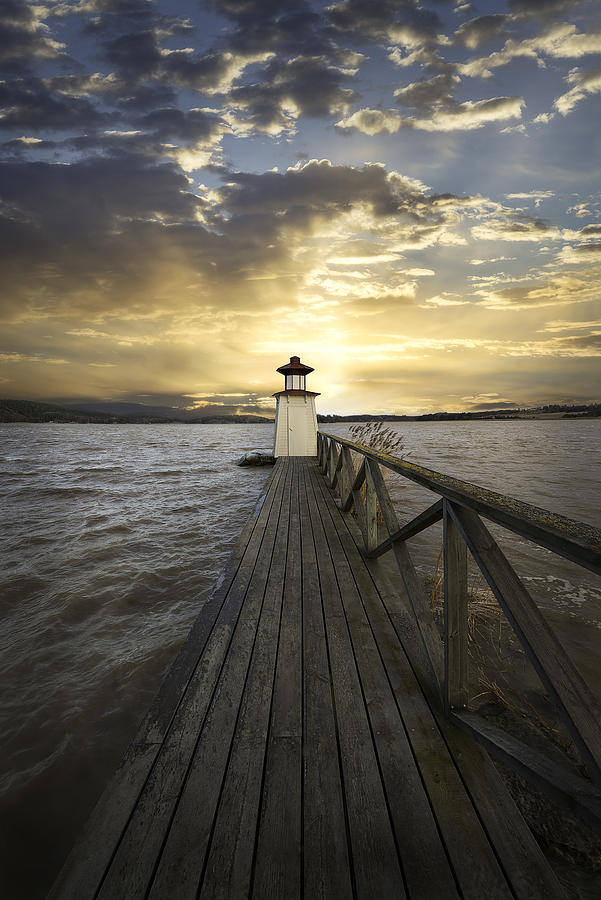 Lighthouse Photograph - Enlightened by Christian Lindsten