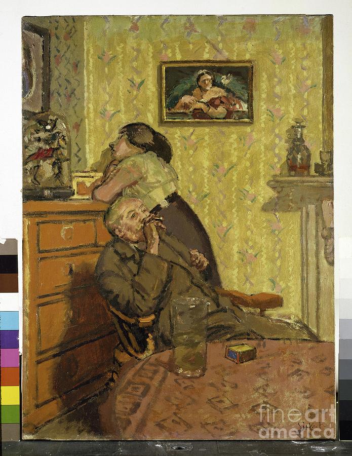 Ennui, 1917-18 Painting by Walter Richard Sickert