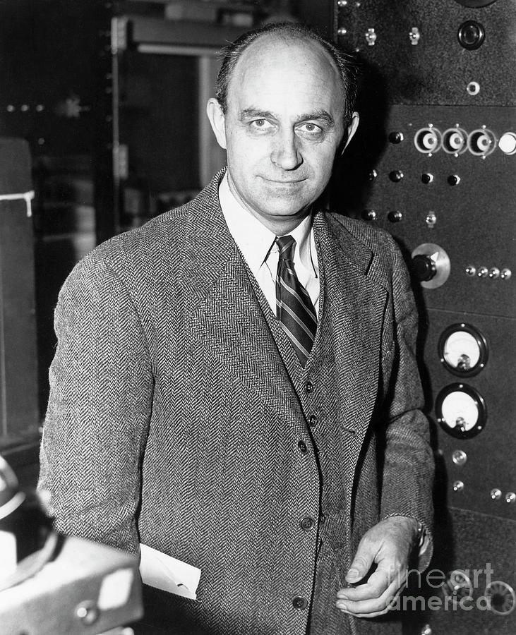 Enrico Fermi Photograph by Us National Archives And Records Administration/science Photo Library