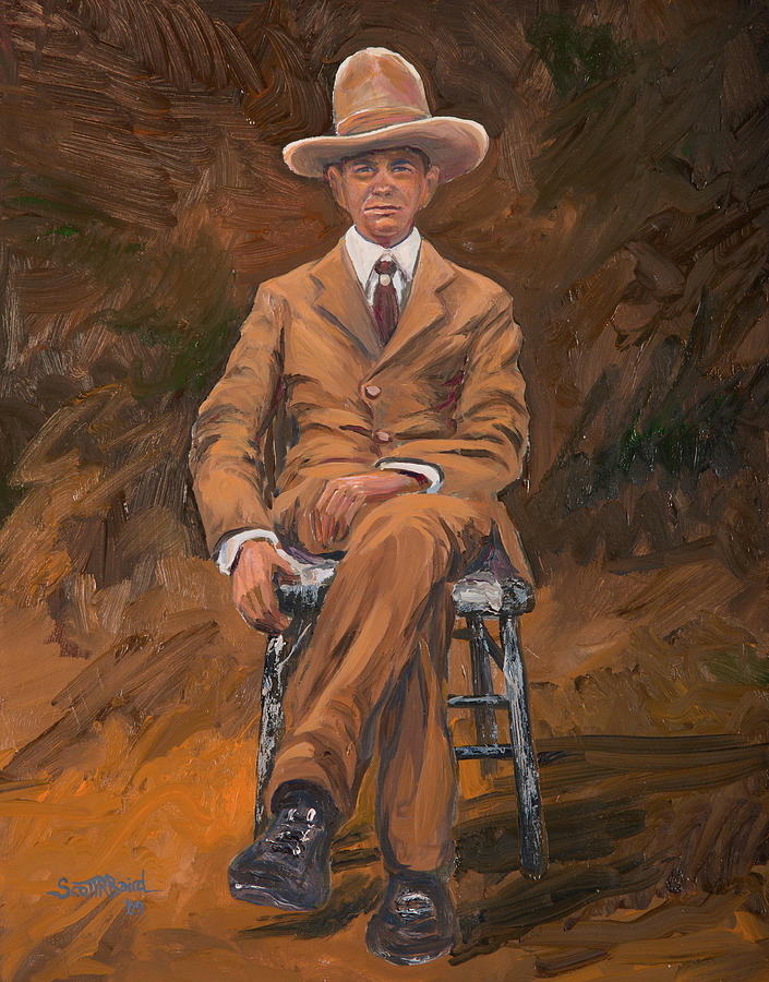 Enrique Painting by Scott Baird - Fine Art America