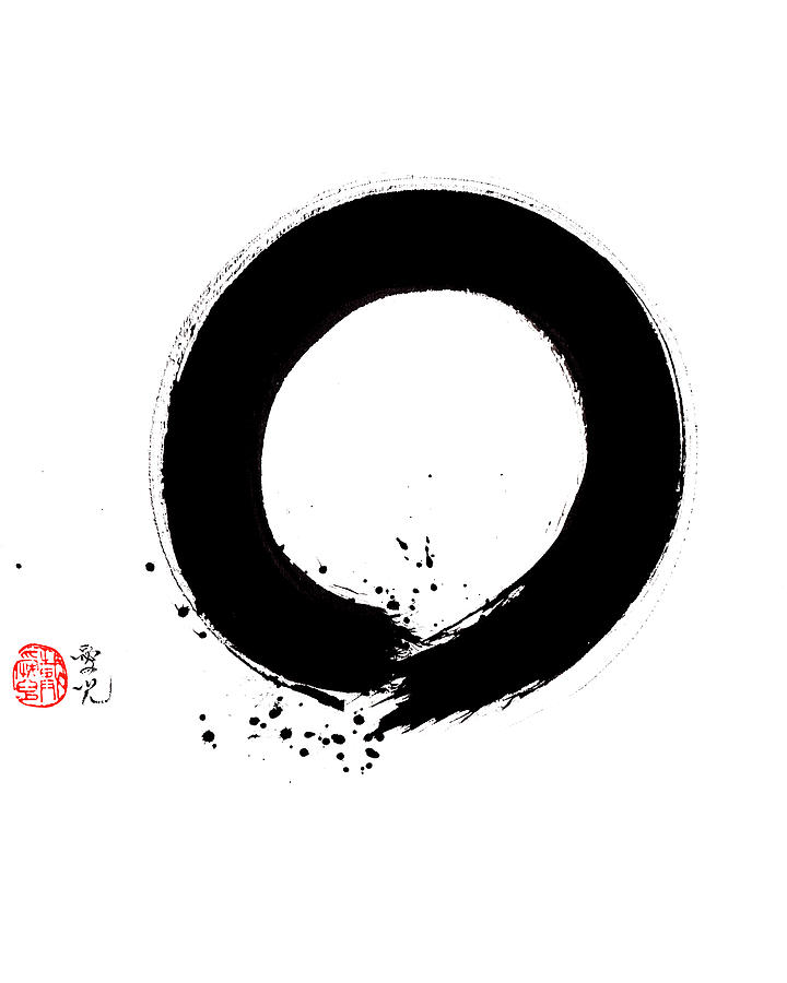 Enso - Appreciating Impermanence Painting by Oiyee At Oystudio