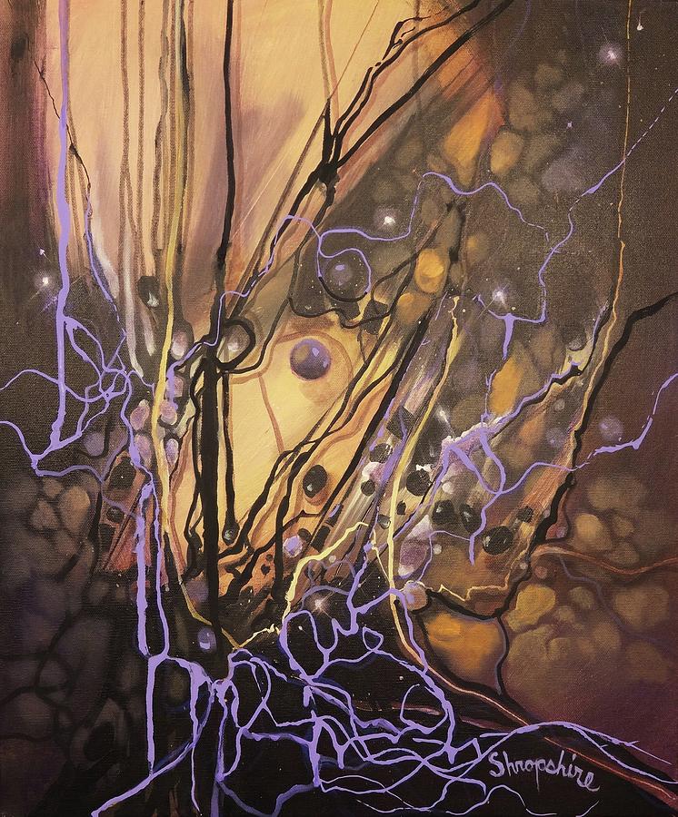 Entanglements Painting by Tom Shropshire