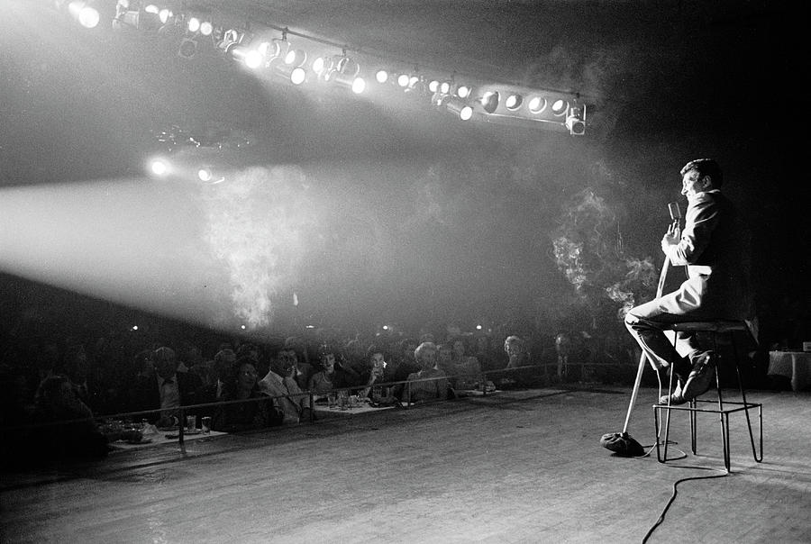 Entertainer Dean Martin On Stage Photograph by Allan Grant Entertainer Dean Martin On Stage Photograph by Allan Grant