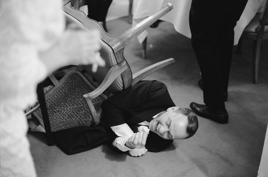 Entertainer Frank Sinatra Convulsing W Photograph by John Dominis Entertainer Frank Sinatra Convulsing W Photograph by John Dominis